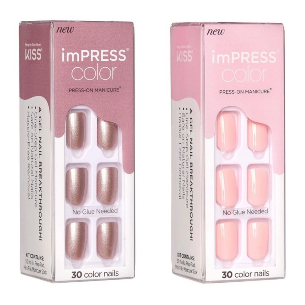 KISS imPRESS Color Press-On Nails